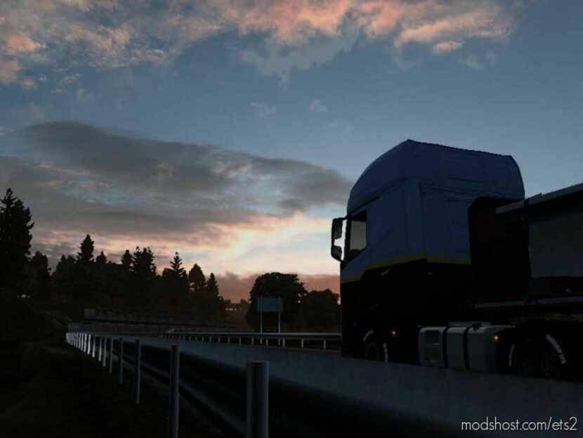 More Realistic Weather v1.0 1.46 for Euro Truck Simulator 2
