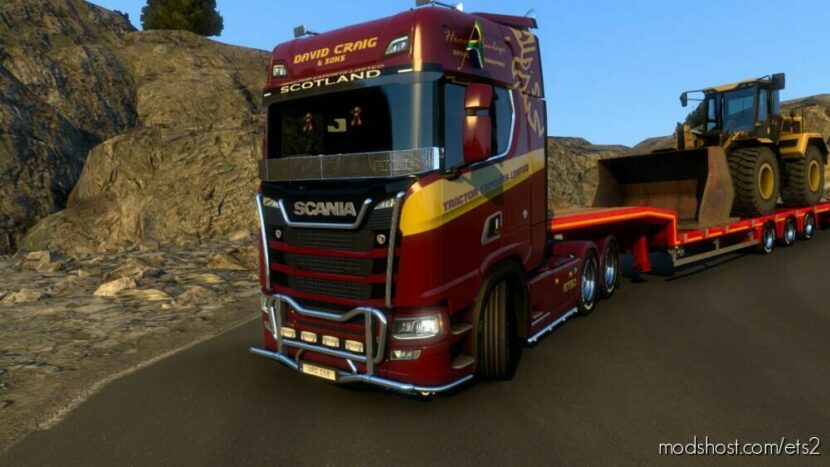 Tractor Exports Limited | David Craig & Sons | Scania Nexgen S for Euro Truck Simulator 2