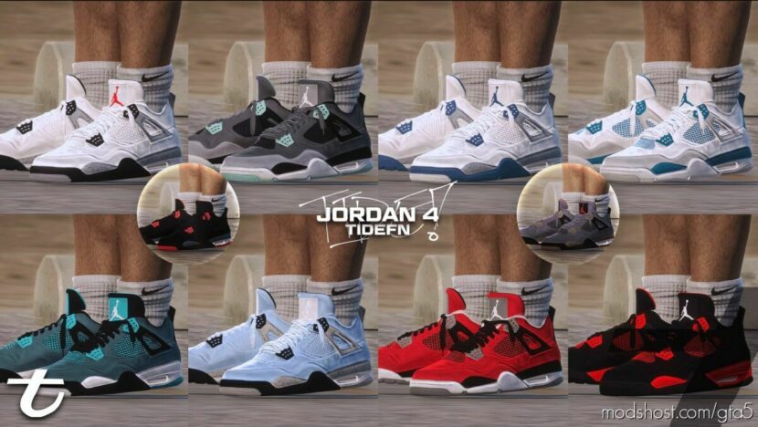 AIR Jordan 4 For MP Male for Grand Theft Auto V