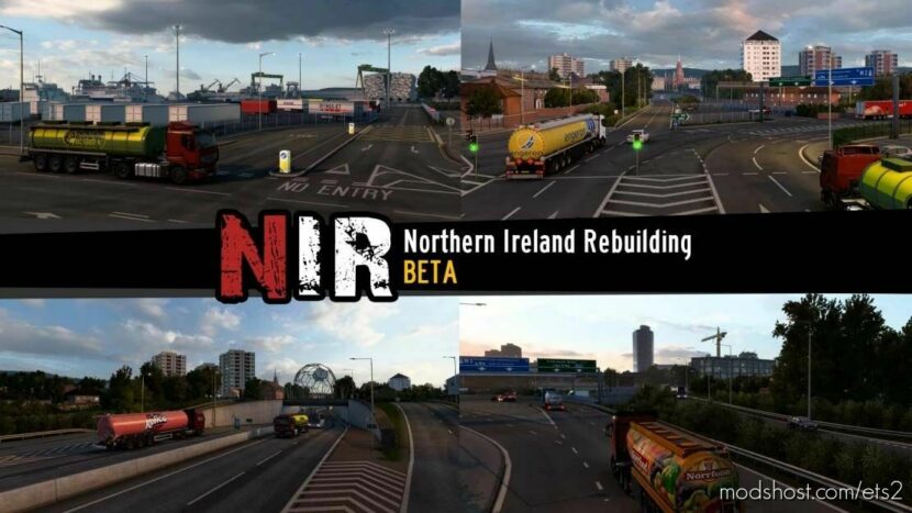 Northern Ireland Rebuilding for Promods v0.20 1.46 for Euro Truck Simulator 2