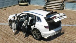 GTA 5 Volkswagen Vehicle Mod: Touareg 2019 Add-On | Animations (Image #5)