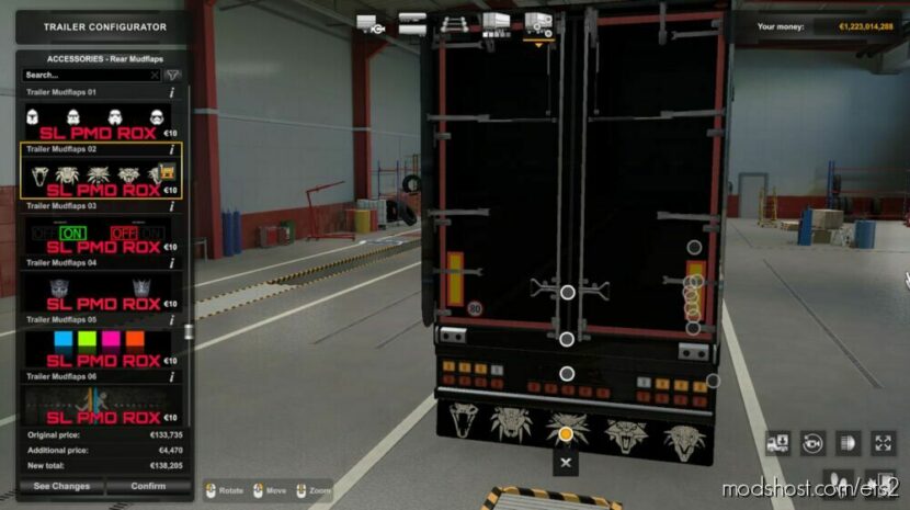Trailer Mudflaps for Euro Truck Simulator 2