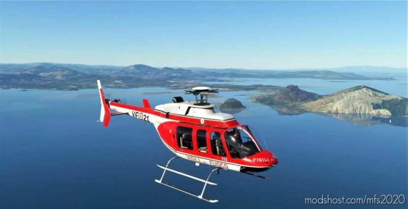 Bell 407 Vigili DEL Fuoco (VF-21) for Microsoft Flight Simulator 2020