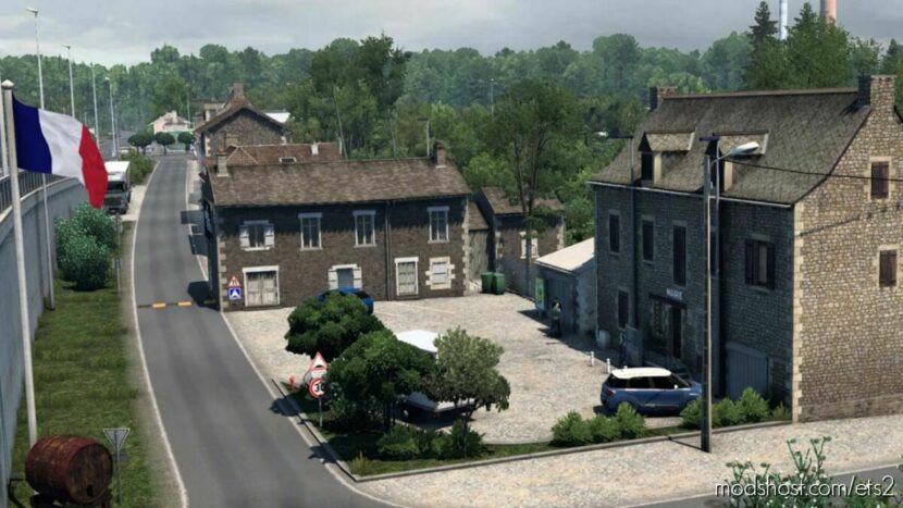 Bourges Map – Promods Addon v1.46 for Euro Truck Simulator 2
