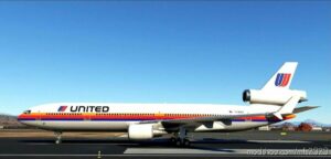 MSFS 2020 Fictional Livery Mod: Skysim MD-11 – United (Image #2)