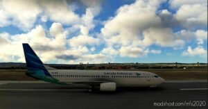 MSFS 2020 Boeing Livery Mod: Pmdg Boeing 737-800BW Garuda Indonesia Pk-Gmz (Image #2)