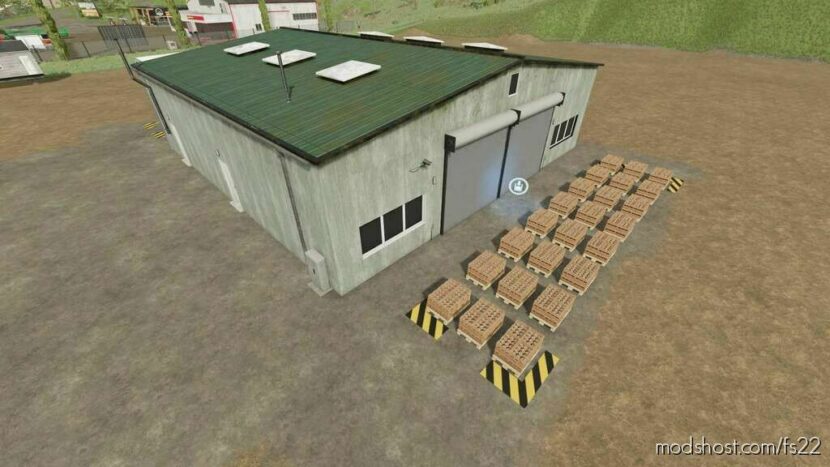 Pallet And Bale Warehouse Revamp for Farming Simulator 22