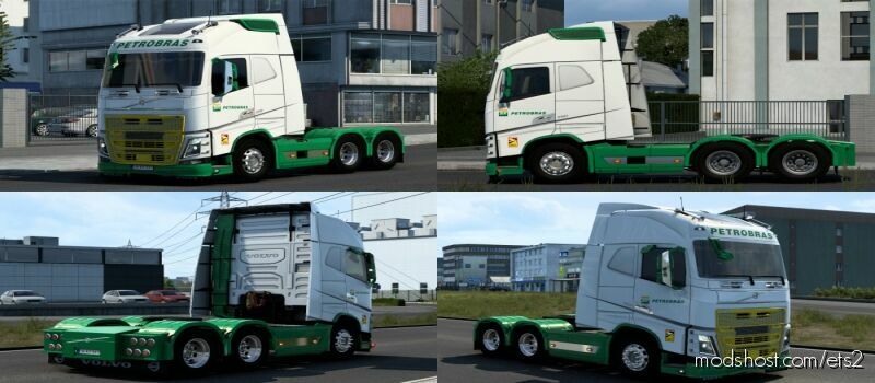 Skin Volvo FH 2012 Petrobras 2.0 [1.40 – 1.46] for Euro Truck Simulator 2