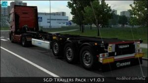 ETS2 Mod: SGD Trailers Pack V1.0.3 (Image #2)