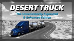 Desert Truck Map V2.0 for American Truck Simulator