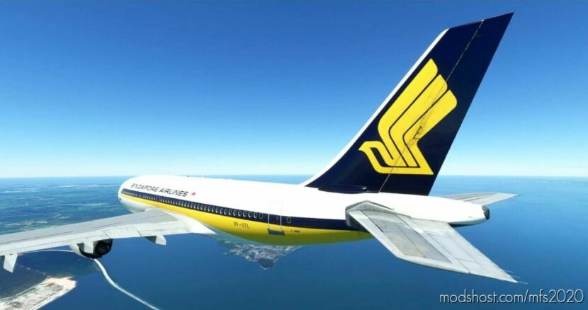 Inibuilds A310-300 Singapore Airlines Vintage Fleet for Microsoft Flight Simulator 2020