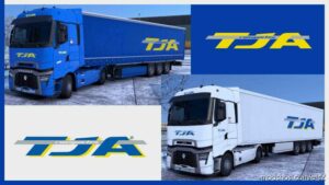 Combo Skin TJA Transport for Euro Truck Simulator 2