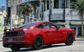 GTA 5 Ford Vehicle Mod: Mustang GT 2018 Add-On | Tuning | Liveries (Image #2)