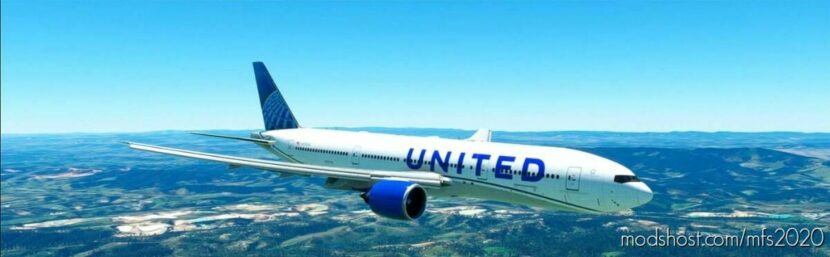 United Colors Blue 777-200 for Microsoft Flight Simulator 2020