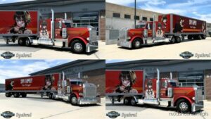Peterbilt 389 YOR Forger – SPY X Family Combo Skin for American Truck Simulator