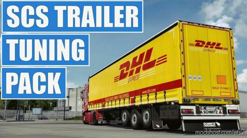 SCS Trailer Tuning Pack v1.8.9 1.46 for Euro Truck Simulator 2
