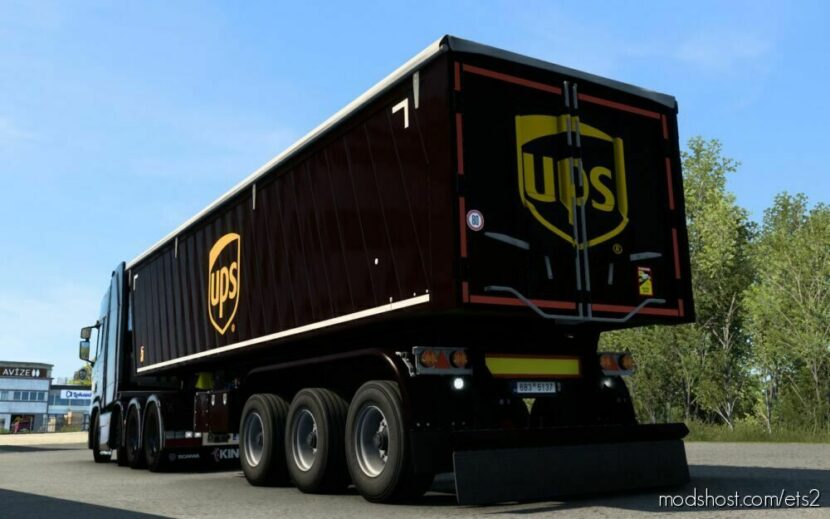 SCS Dumper UPS [1.43 – 1.46] for Euro Truck Simulator 2