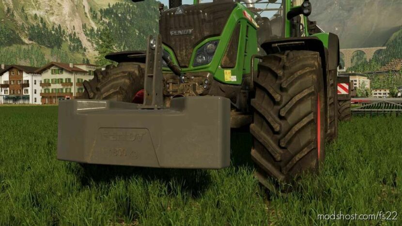 Fendt Weight Package for Farming Simulator 22