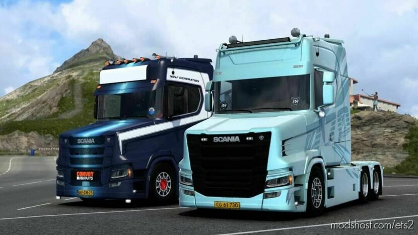 Scania S730T Nextgen Update v1.46 for Euro Truck Simulator 2