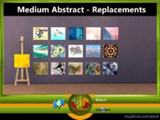 Sims 4 Mod: Replacements For Easel Paintings (Image #3)