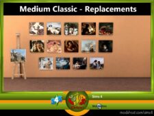 Sims 4 Mod: Replacements For Easel Paintings (Image #6)