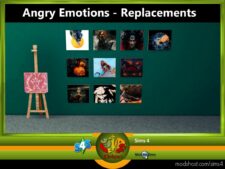 Sims 4 Mod: Replacements For Easel Paintings (Image #8)