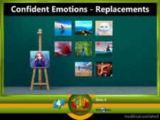 Sims 4 Mod: Replacements For Easel Paintings (Image #9)