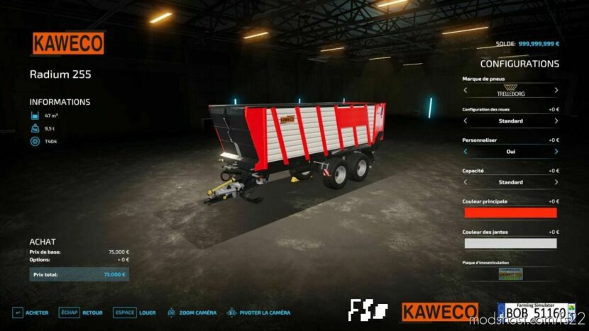Kaweco Radium By BOB51160 for Farming Simulator 22