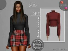 SET 200 – Turtleneck for Sims 4