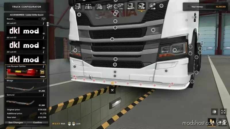 Scania Pgrs Splitter for Euro Truck Simulator 2