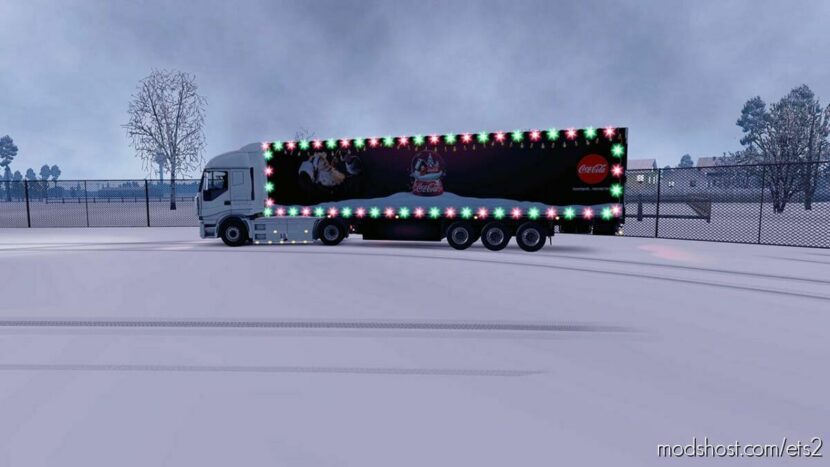 Christmas & New Year Trailer Pack v1.0 1.46 for Euro Truck Simulator 2