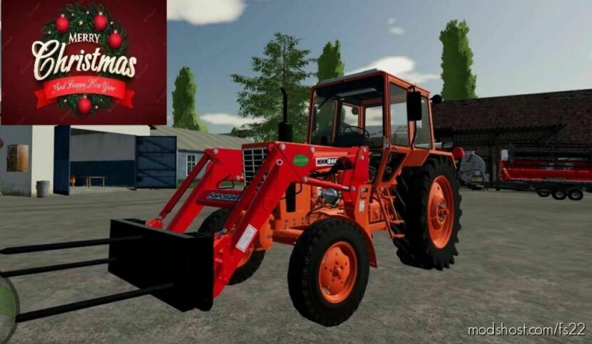 MTZ 80 And Khr80E Front Loader for Farming Simulator 22