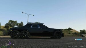 GTA 5 Rolls Royce Vehicle Mod: Rolls-Royce Phantom 6×6 (Image #4)