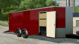 FS22 Mod: 2022 24FT Enclosed Trailer (Image #3)