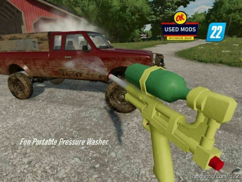 Super Soaker Water TOY Power Washer for Farming Simulator 22