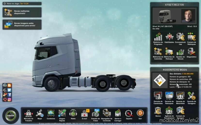 Profile 1.46.2.13S for Euro Truck Simulator 2