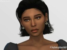 Sims 4 Accessory Mod: Planetary Earrings (Image #2)