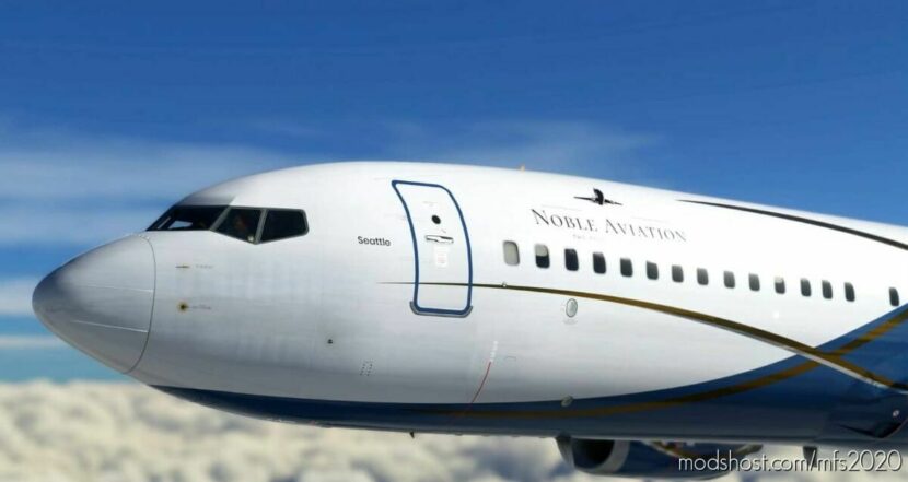 Noble Aviation (Oe-Lnb) Pmdg 737-800 – 8K for Microsoft Flight Simulator 2020