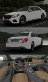 ATS Mercedes-Benz Car Mod: W222 S-Class S-400D V4.3 1.46 (Image #3)