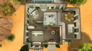 Sims 4 House Mod: Caucaria NO CC (Image #3)