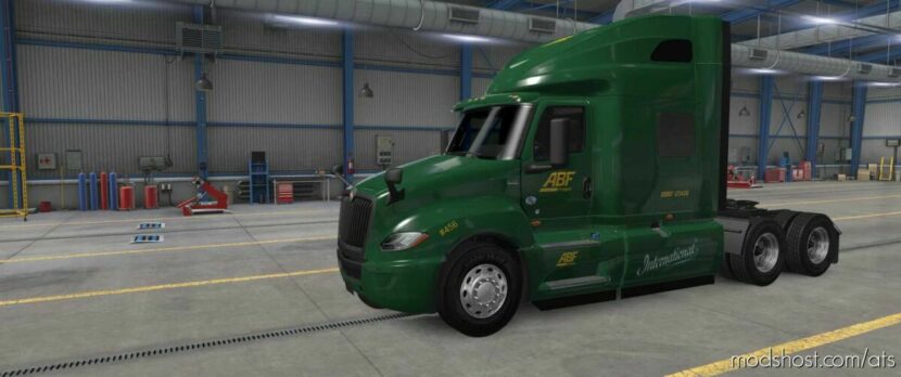 International Trucks ABF Freight Skin for American Truck Simulator