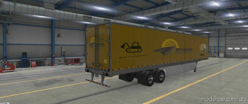 SCS Trailer Skin 53′ for American Truck Simulator