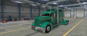 Ruda Killer W900 Skin Studio Sleeper for American Truck Simulator