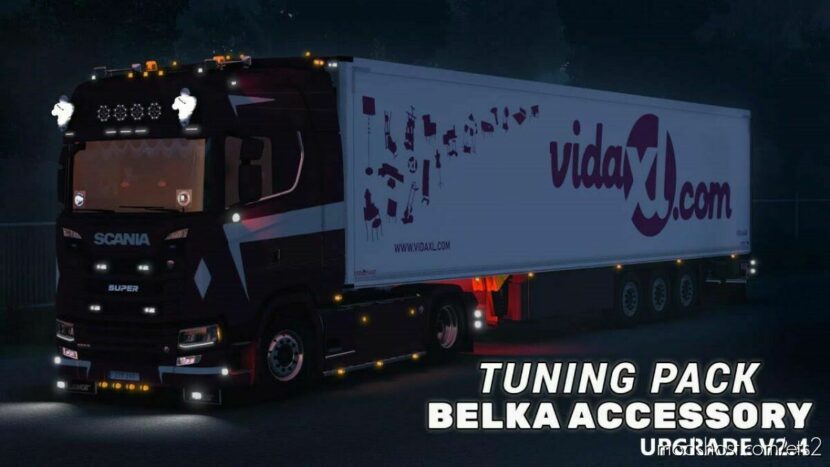 BC-Belka accessory v2.4 1.46 for Euro Truck Simulator 2