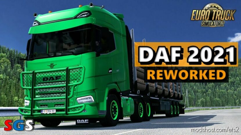 DAF 2021 Reworked v0.6 1.46 for Euro Truck Simulator 2