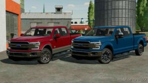 FS22 Pickup Car Mod: 2019 Ford F150 Crewcab V1.2 (Image #4)