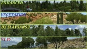 Enhanced Vegetation v1.46 for American Truck Simulator