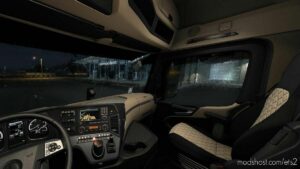 ETS2 Interior Mod: Actros Plus MP4 Cabin Overhaul v1.6.1 Hotfix (Image #3)