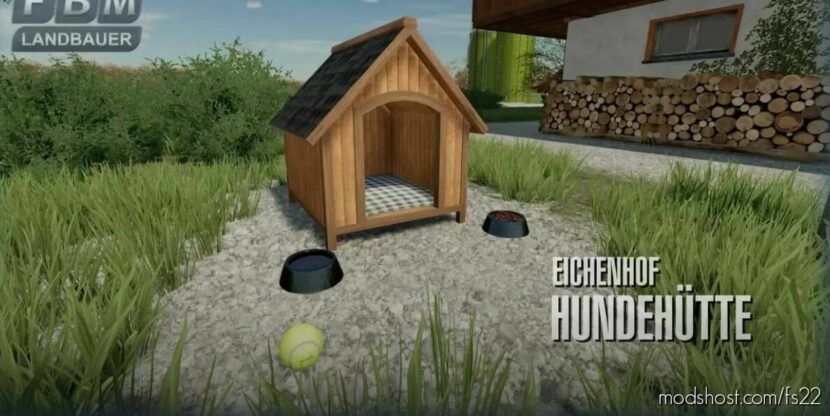 Eichenhof Doghouse for Farming Simulator 22