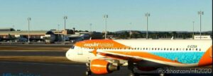 MSFS 2020 A320 Livery Mod: Fenix A320 | Easyjet Holiday G-Ezoa (Image #2)